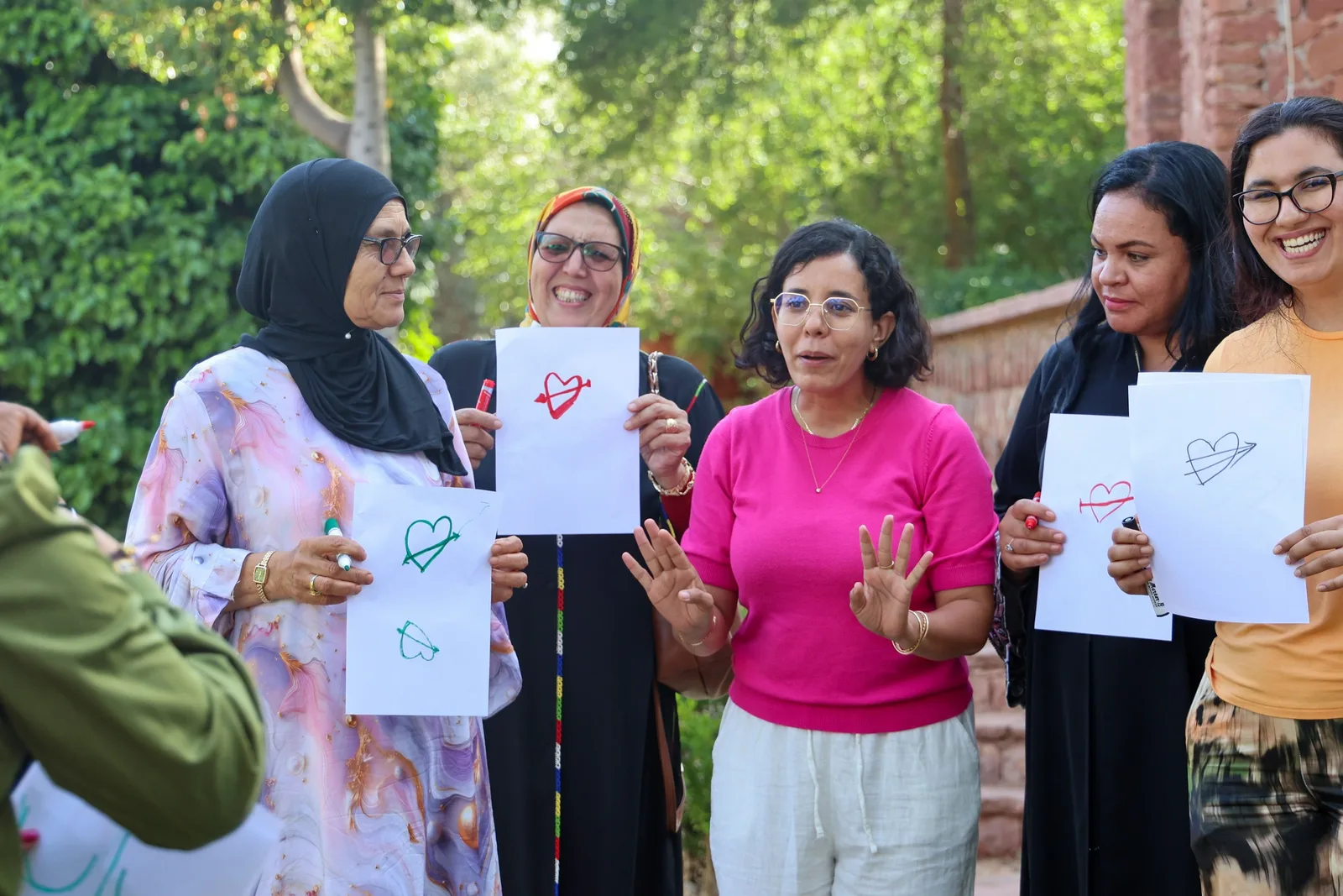 Interactive communication and leadership exercise