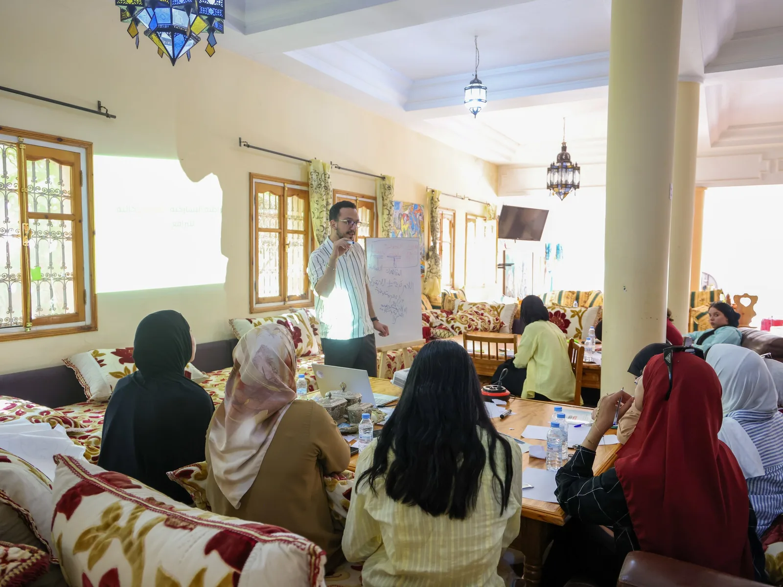 Training session on political participation and citizenship