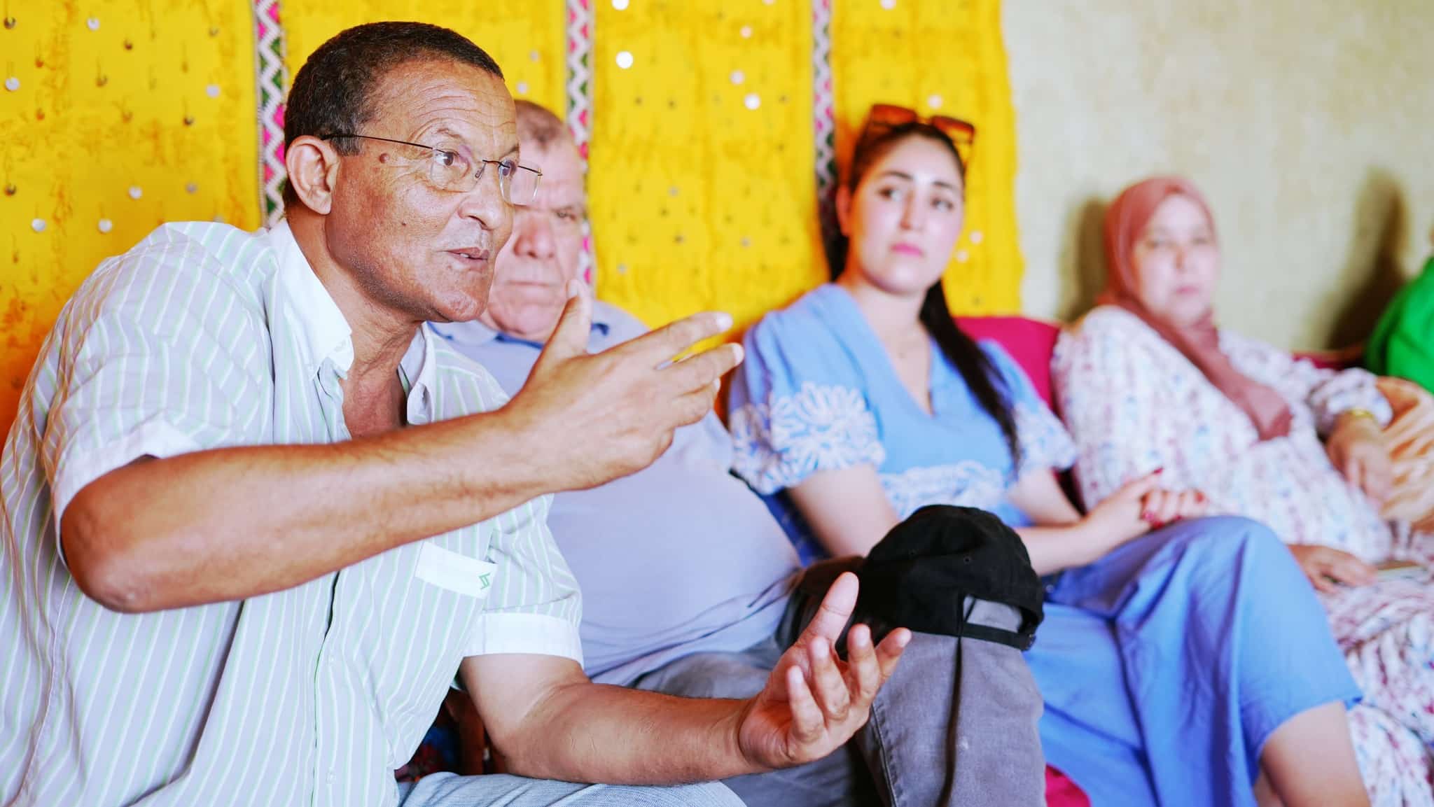 Othmane, President of SCOUTISM Oulad Mbark, sharing his experience with AI tools